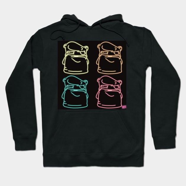 Burgers Kuchi GITD Hoodie by Tommymull Art 